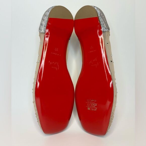 Christian Louboutin Patinotte Flat Strass 37 - Picture 11 of 14